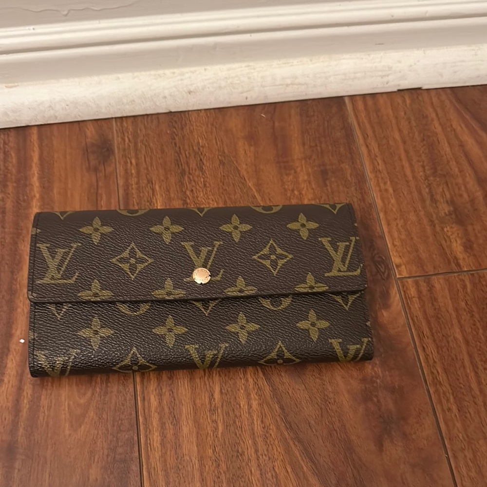 Louis Vuitton style Brown Monogram Wallet